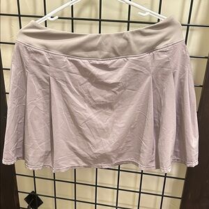 Kensie taupe Flared Skirt